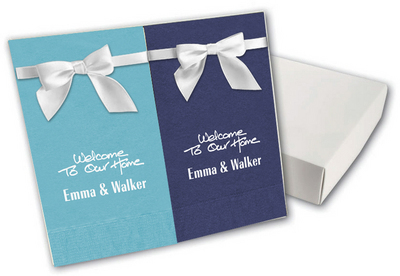Welcome To Our Home Guest Towel Gift Set in Choice of Colors